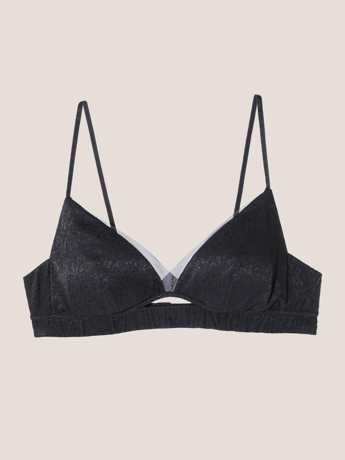 RED Limited Edition Silk Triangle Bra