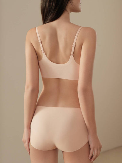 V-Neck Wireless Bra - Smart Size