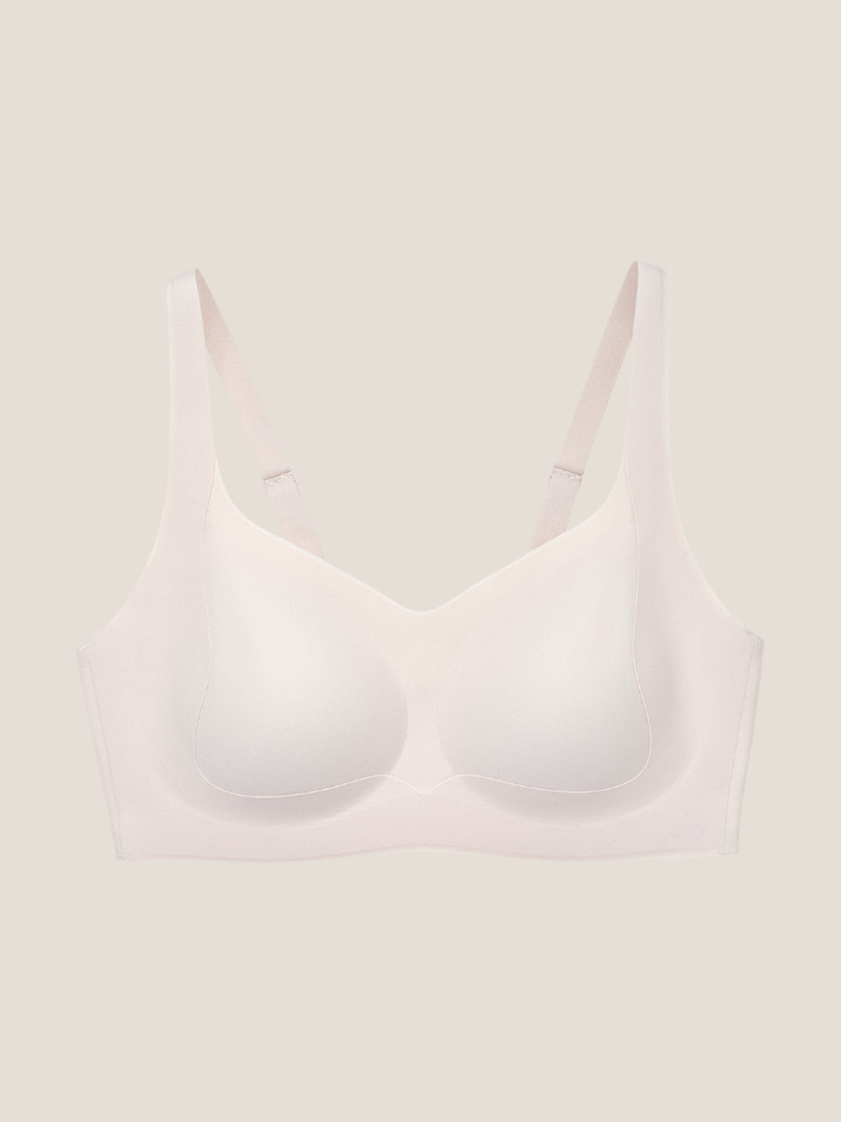 V-Neck Side Support Wireless Bra