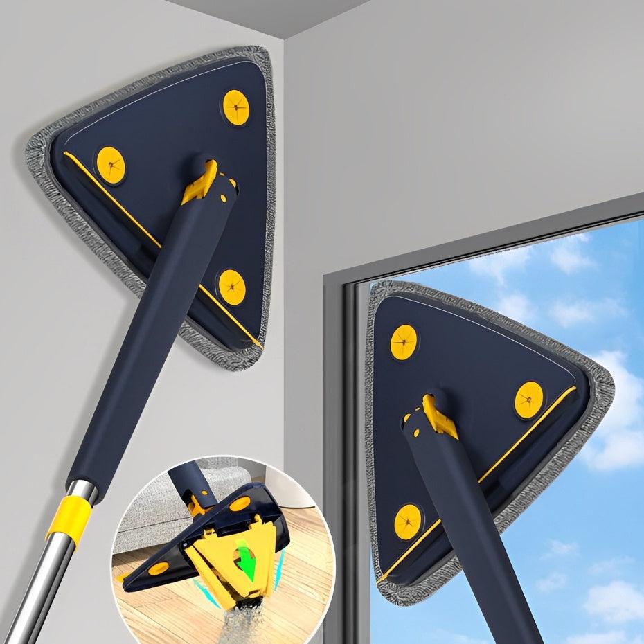Esfregão Triangulo Mop De Limpeza Ajustável Giratória 360° Rodo Twist Xmop
