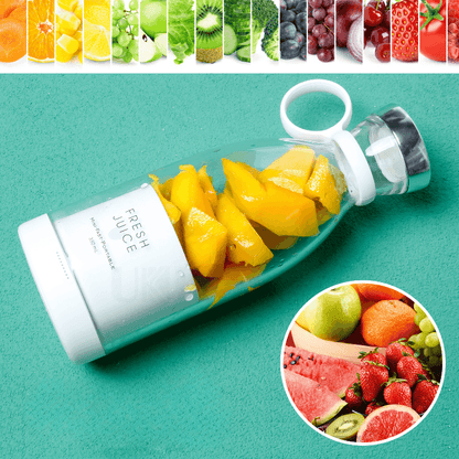 Mini Liquidificador Portátil Elétrico Copo Fresh Juice Portatil Recarregável USB