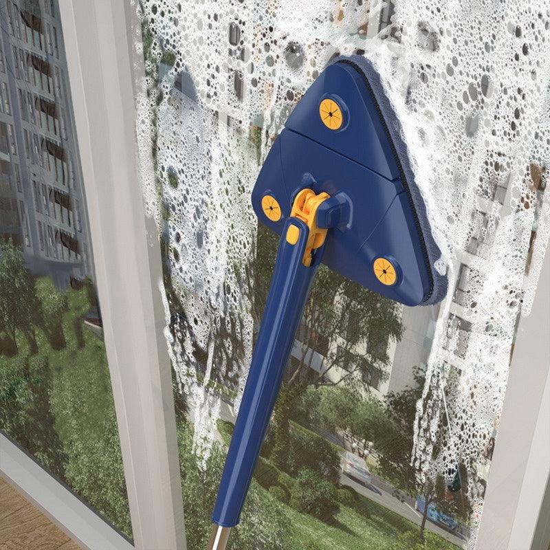 Esfregão Triangulo Mop De Limpeza Ajustável Giratória 360° Rodo Twist Xmop