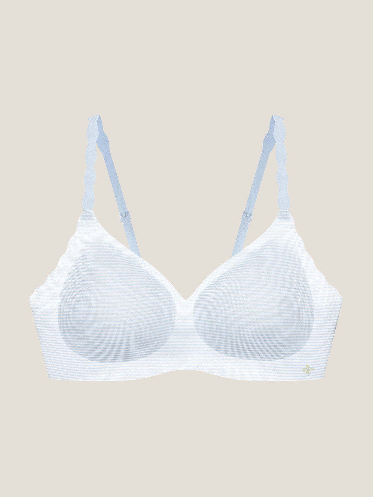Basic Seamless Deep V Neck Cooling Bra - Smart Size