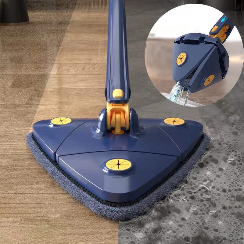 Esfregão Triangulo Mop De Limpeza Ajustável Giratória 360° Rodo Twist Xmop