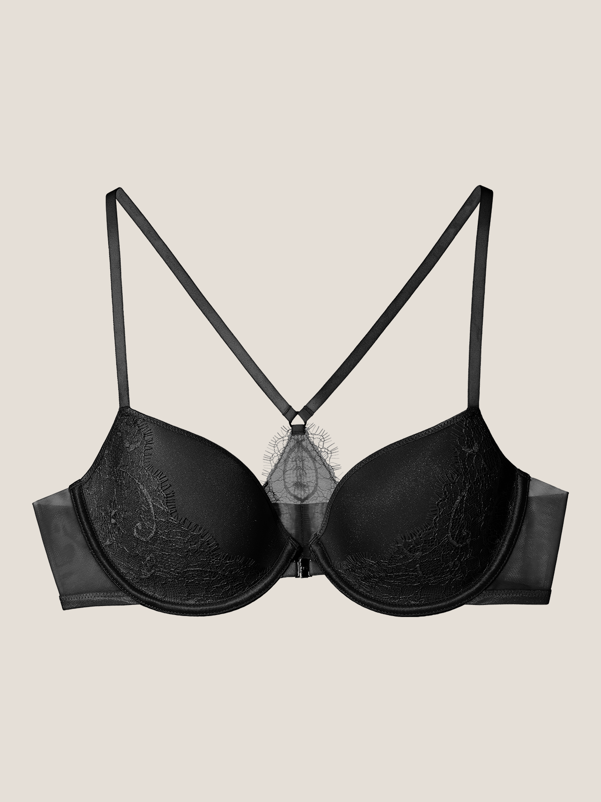 Chantilly Lace Front-Closure Bra