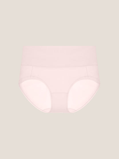 Pure Cotton Wide Elastic Band High-Waisted Brief 2-Pack