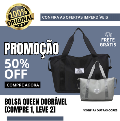 [COMPRE 1, LEVE 2] Bolsa Queen Dobrável com Tecnologia ULTRA ESPAÇO - Oferta Já