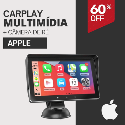 Smart Carplay™ - MULTIMÍDIA PORTÁTIL [OFERTA VÁLIDA POR TEMPO LIMITADO] - OFERTA JÁ