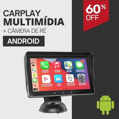 Smart Carplay™ - MULTIMÍDIA PORTÁTIL [OFERTA VÁLIDA POR TEMPO LIMITADO] - OFERTA JÁ