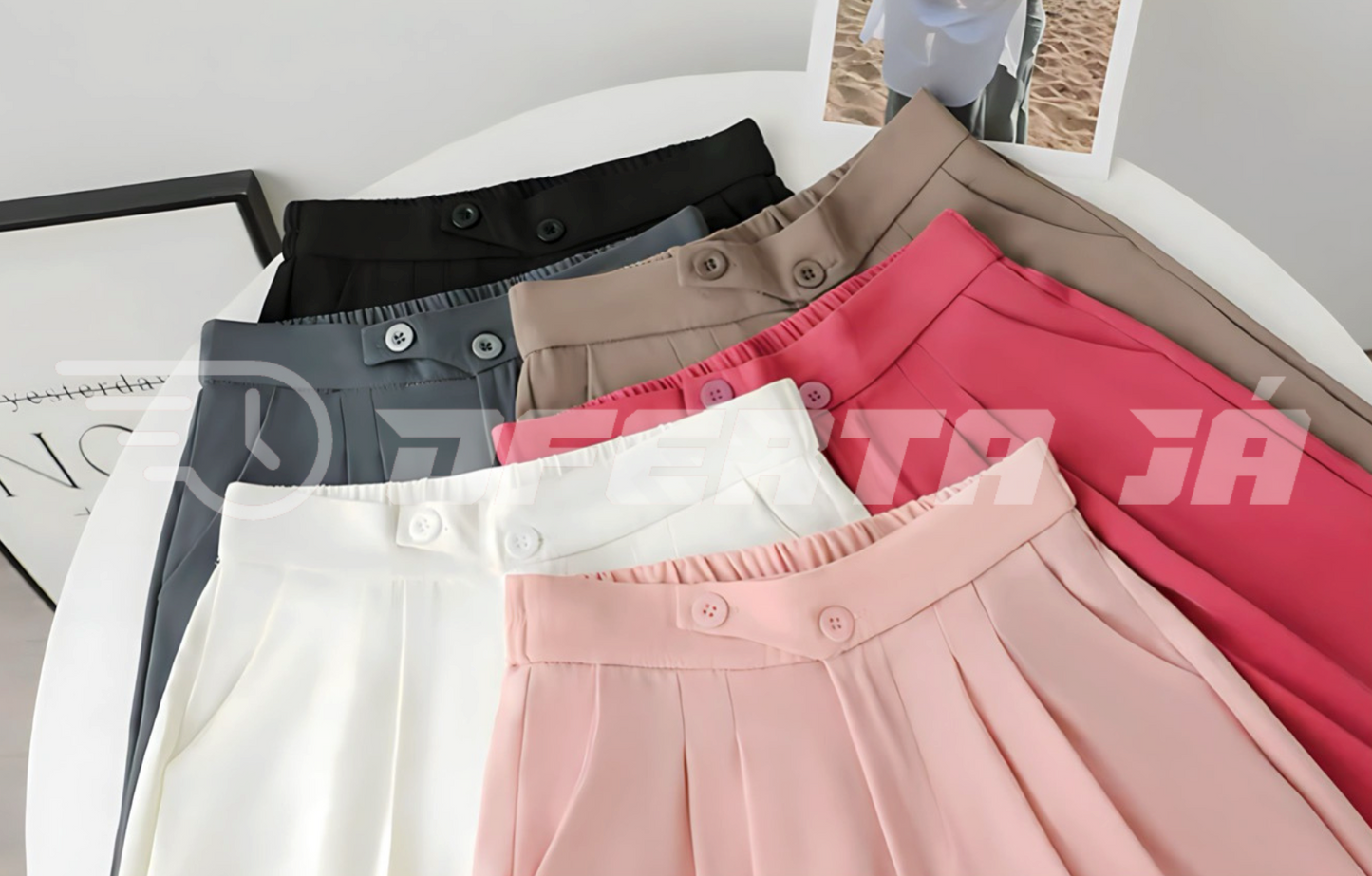 [COMPRE 2, LEVE 4] Calça Pantalona Seda Feminina Elegance [OFERTA LIMITADA]
