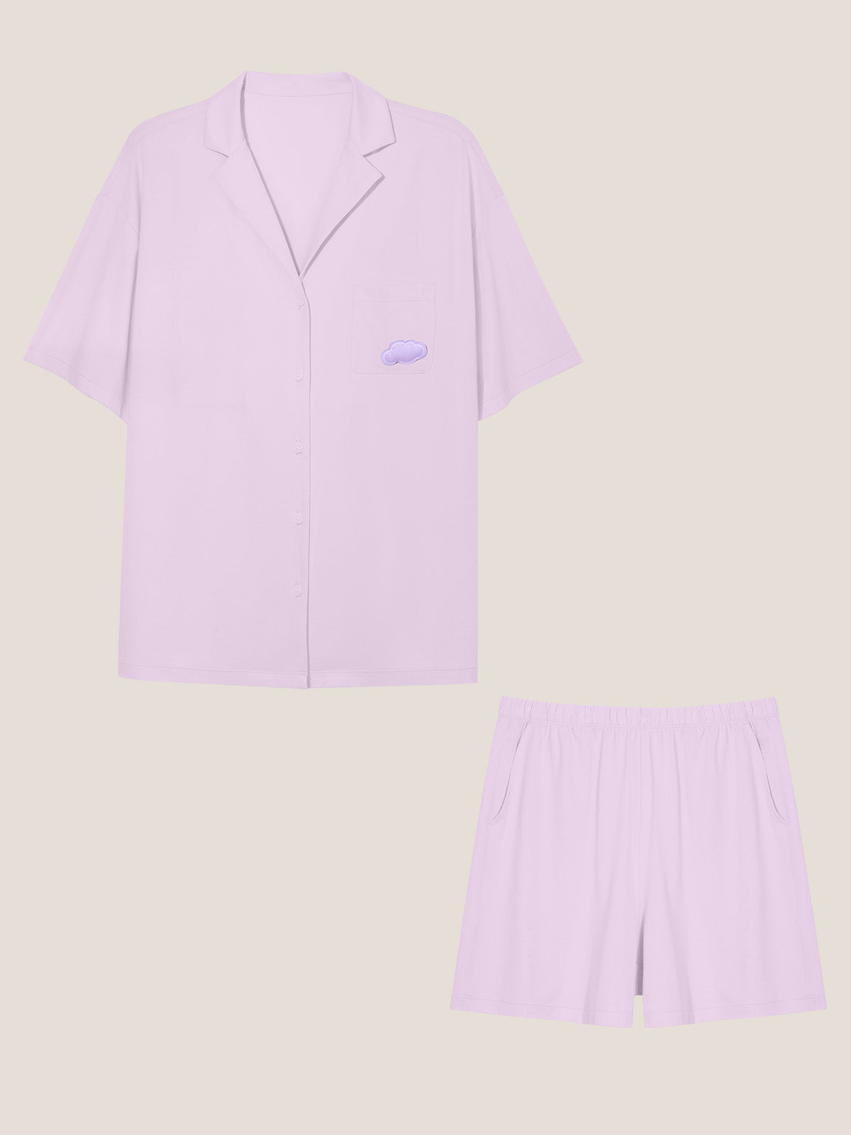 Cloud Cotton Short Sleeve Pajama Set