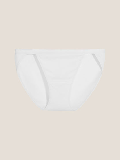 Cotton Rib Mid-Rise Bikini Brief 3-Pack