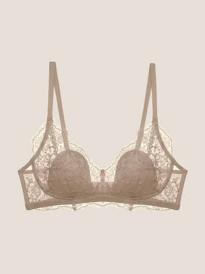 Rococo Lace Mesh Bra