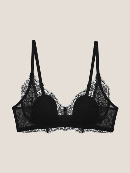 Rococo Lace Mesh Bra
