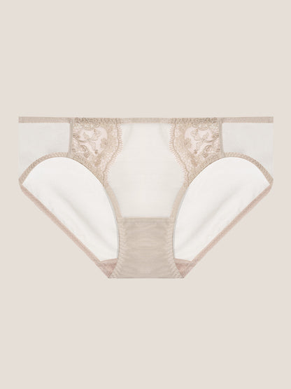 Simple Rococo Lace Brief
