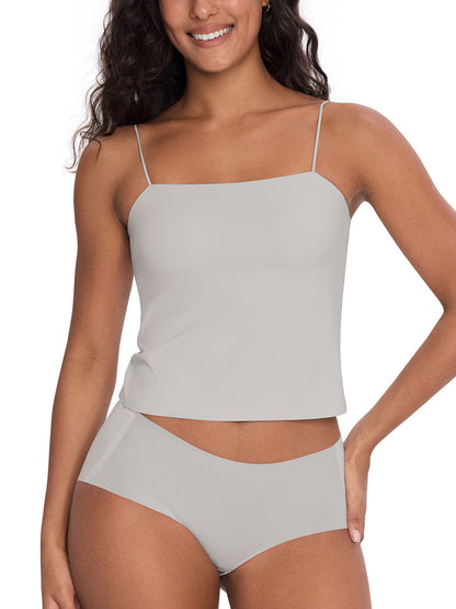 Spaghetti Straps Cami Bra Top