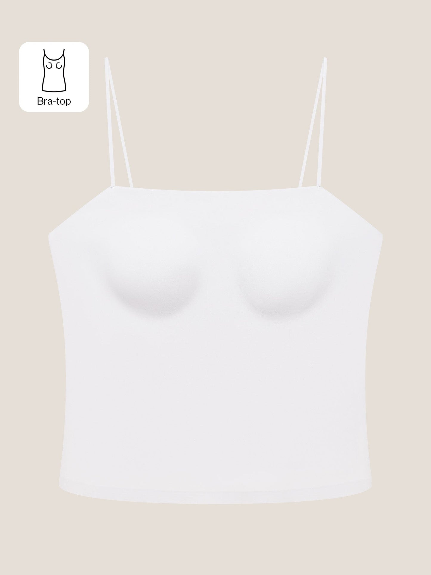 Spaghetti Straps Cami Bra Top