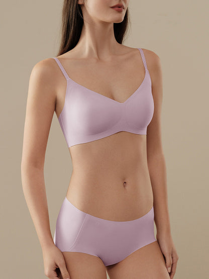 V-Neck Wireless Bra - Smart Size