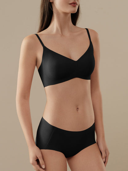 V-Neck Wireless Bra - Smart Size