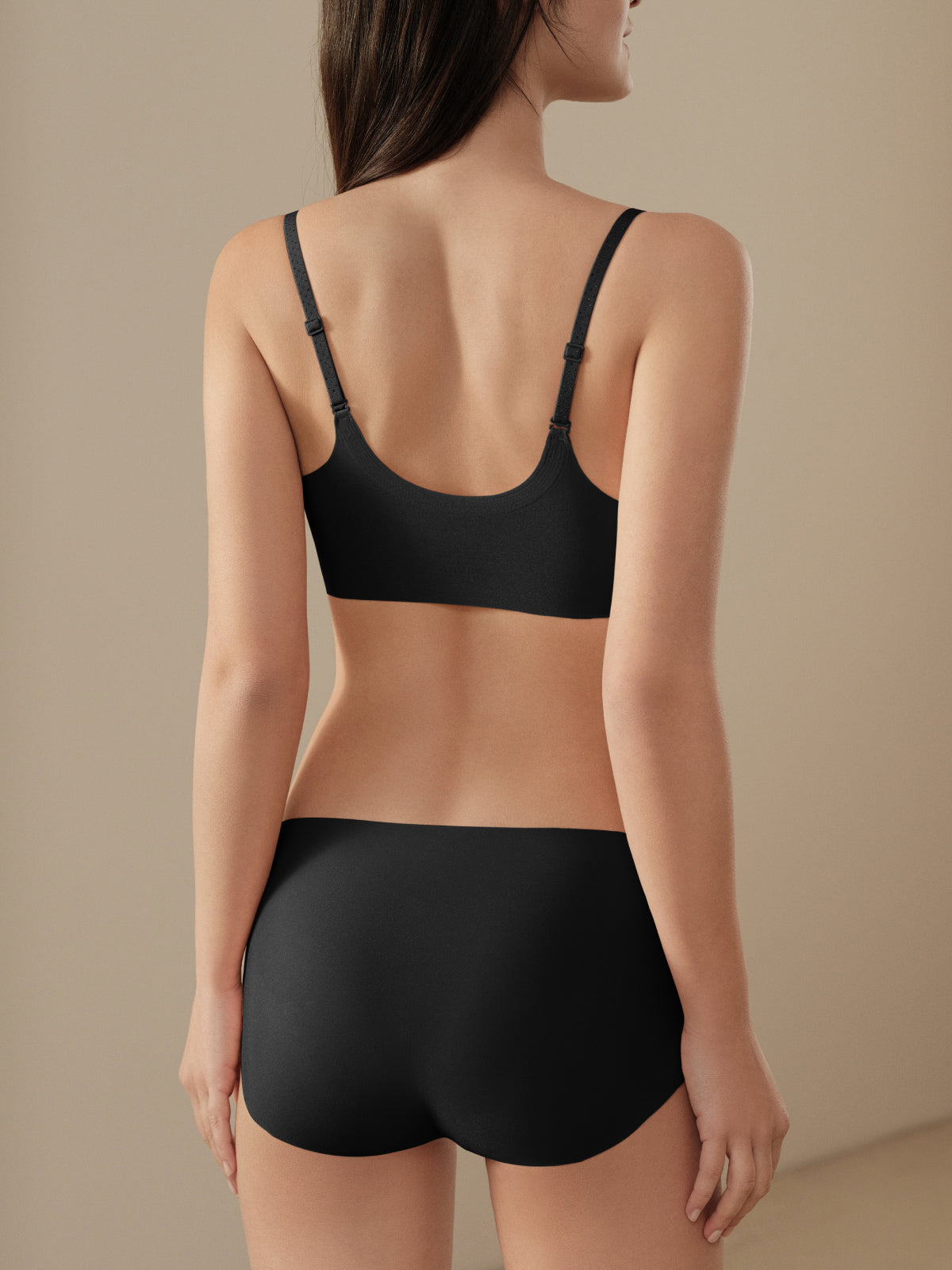V-Neck Wireless Bra - Smart Size