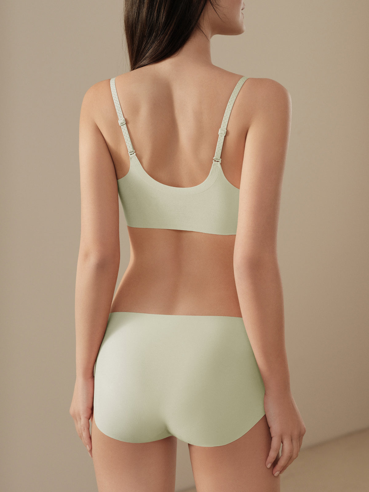 V-Neck Wireless Bra - Smart Size