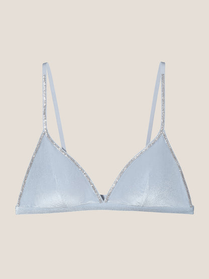 Velvet Triangle Bralette