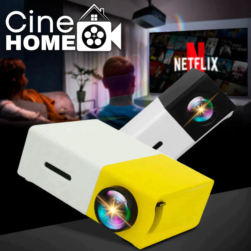 Cine Smart HD - Mini Projetor Portátil Alta Definição + Brinde Exclusivo [OFERTA LIMITADA] - OFERTA JÁ