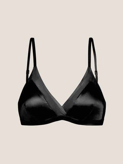 Luxe Silk Triangle Bra
