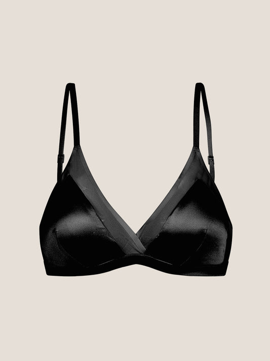 Luxe Silk Triangle Bra
