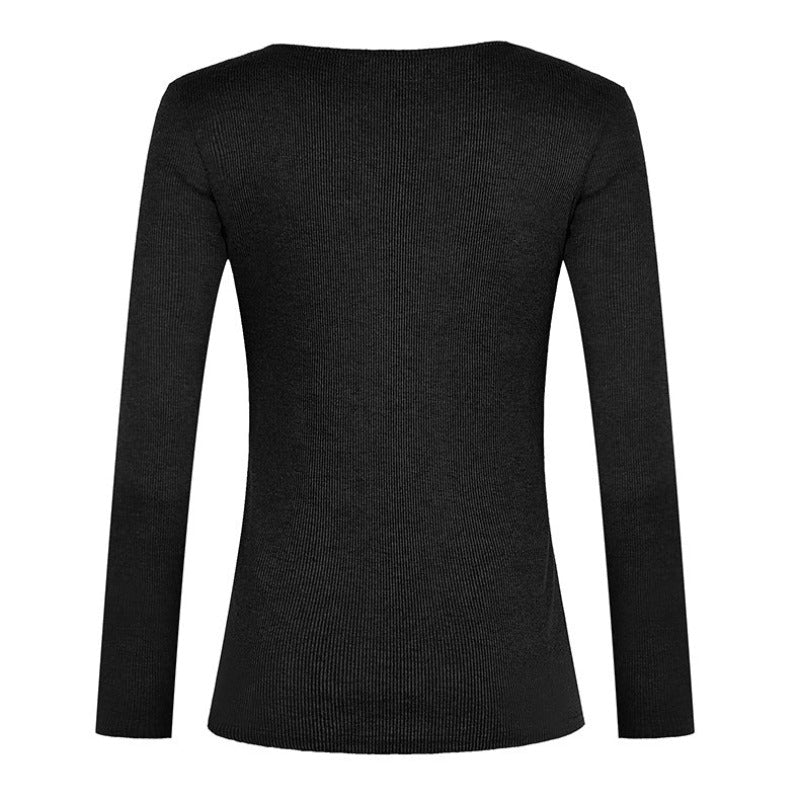 Blusa Feminina Manga Longa Elegante - Frete Grátis
