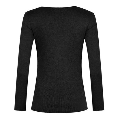 Blusa Feminina Manga Longa Elegante - Frete Grátis