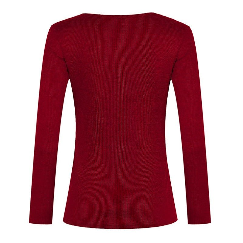 Blusa Feminina Manga Longa Elegante - Frete Grátis