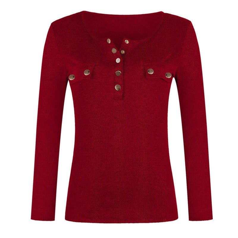 Blusa Feminina Manga Longa Elegante - Frete Grátis