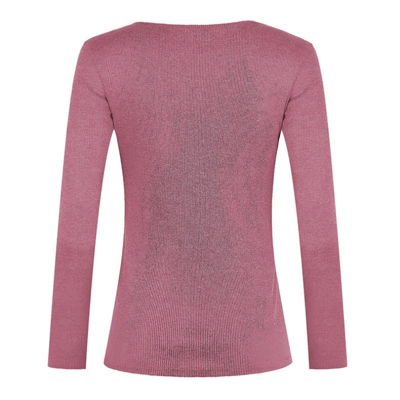 Blusa Feminina Manga Longa Elegante - Frete Grátis