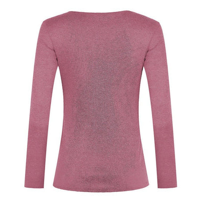 Blusa Feminina Manga Longa Elegante - Frete Grátis