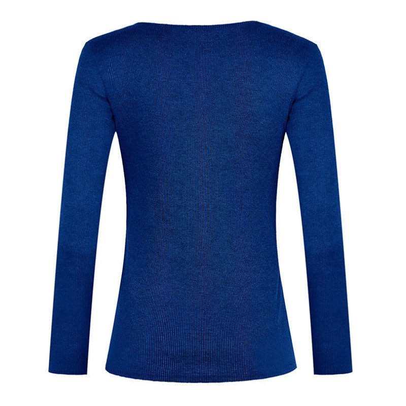 Blusa Feminina Manga Longa Elegante - Frete Grátis