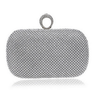 Bolsa Clutch Feminina de Ombro Cravejada - Frete Grátis