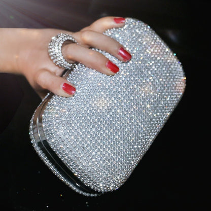 Bolsa Clutch Feminina de Ombro Cravejada - Frete Grátis