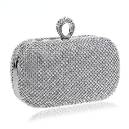 Bolsa Clutch Feminina de Ombro Cravejada - Frete Grátis