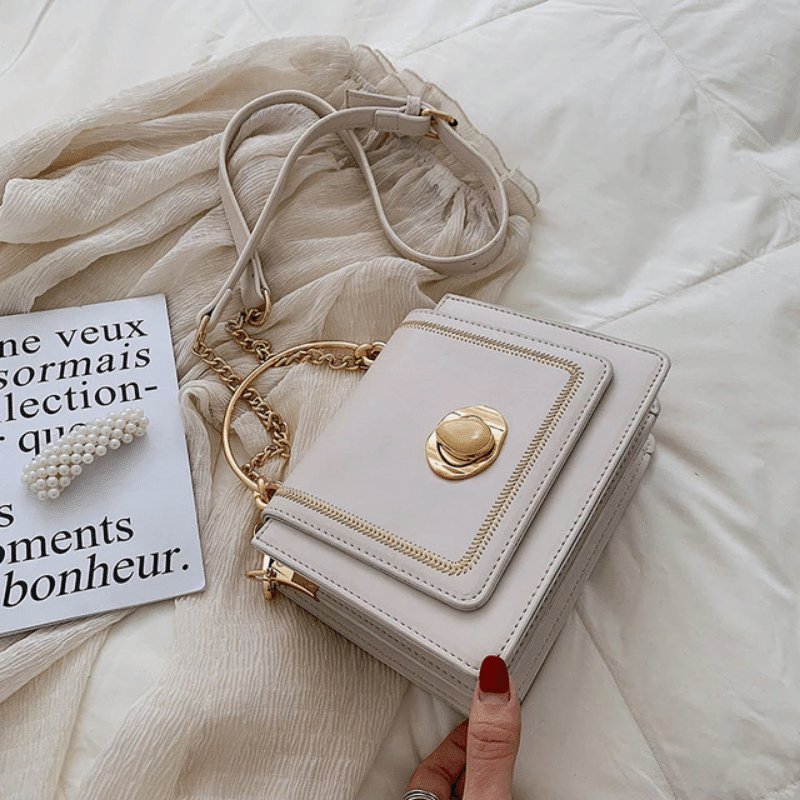 Bolsa com Alça Corrente Transversal Feminina Mirela - Frete Grátis