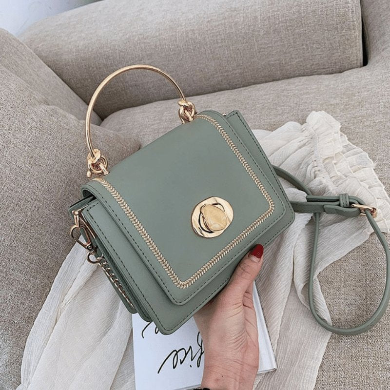 Bolsa com Alça Corrente Transversal Feminina Mirela - Frete Grátis