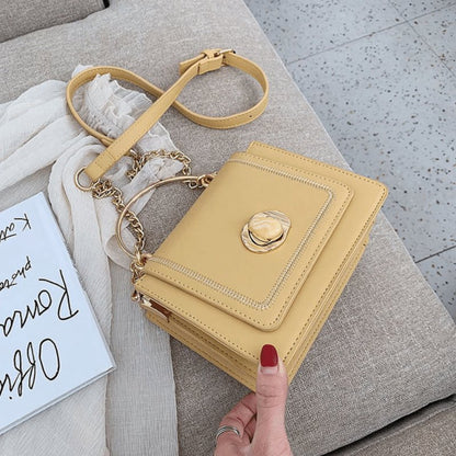 Bolsa com Alça Corrente Transversal Feminina Mirela - Frete Grátis