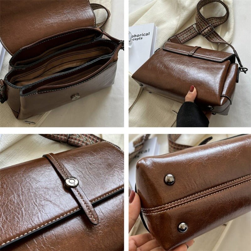 Bolsa Crossbody Feminina de Couro Nati - Frete Grátis