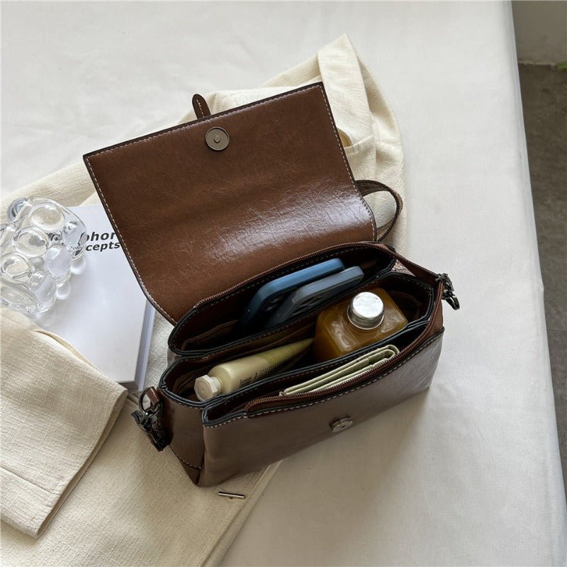 Bolsa Crossbody Feminina de Couro Nati - Frete Grátis