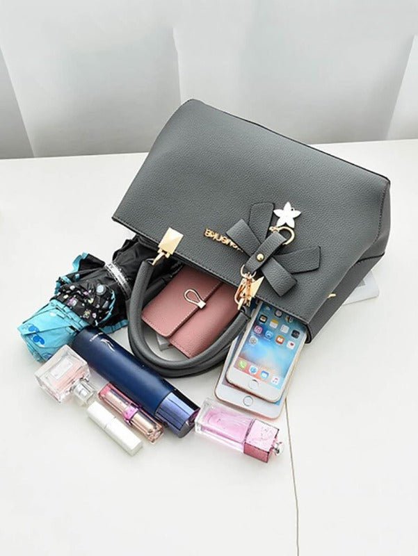Bolsa de Couro Feminina Executive - Frete Grátis