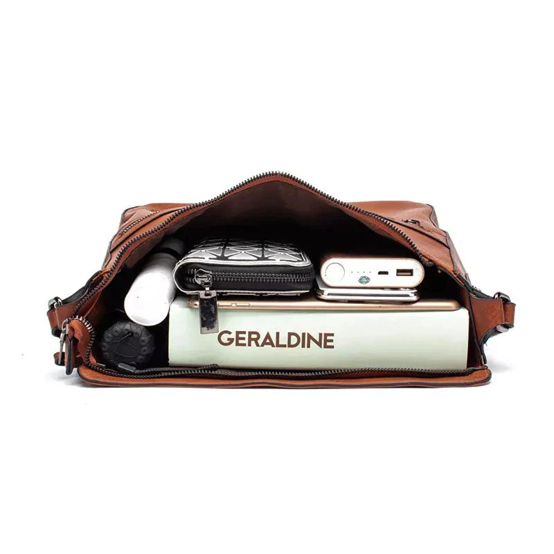 Bolsa de Ombro Feminina de Couro + Carteira Feminina de Couro Cindy - Frete Grátis