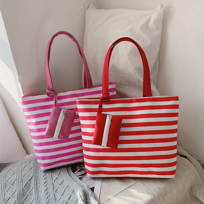 Bolsa de Ombro Listrada La Grace - Frete Grátis