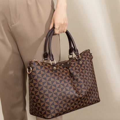 Bolsa Feminina Alça de mão Fixa e Transversal - Frete Grátis