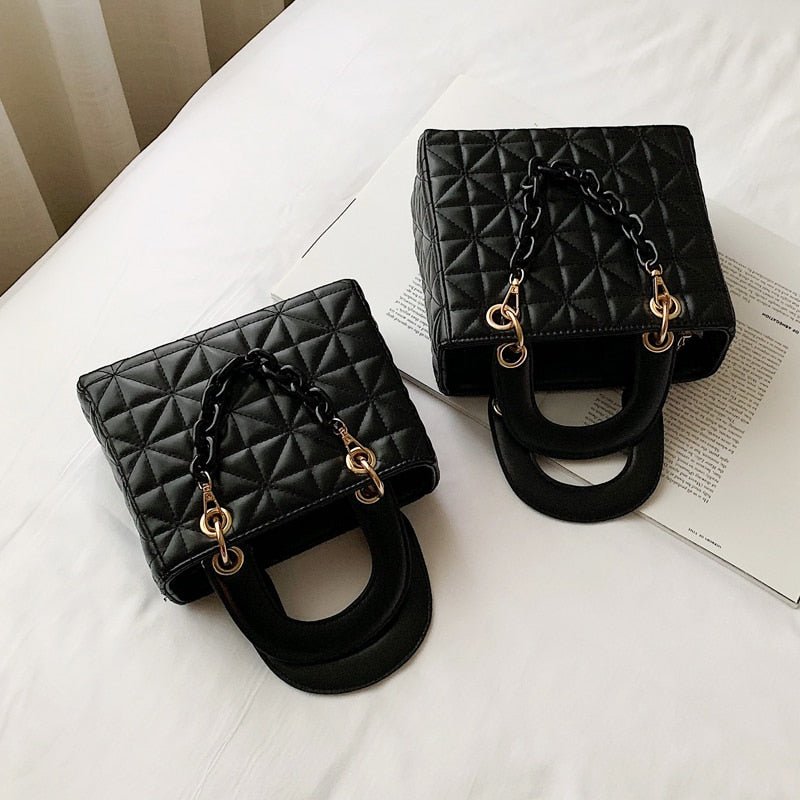 Bolsa Feminina Crossbody com Corrente - Frete Grátis