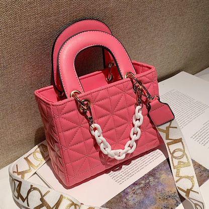 Bolsa Feminina Crossbody com Corrente - Frete Grátis